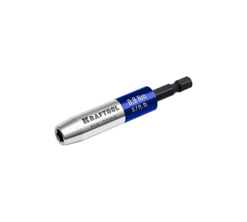KRAFTOOL FIX-TORQ 0.9 Нм динамометрический адаптер для бит (64035-0.9) KRAFTOOL FIX-TORQ 0.9 Нм динамометрический адаптер для бит (64035-0.9)