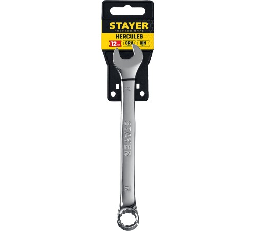 STAYER 12 мм, комбинированный гаечный ключ 27081-12_z01 STAYER 12 мм, комбинированный гаечный ключ 27081-12_z01