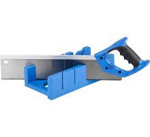 ЗУБР 105 х 55 мм, 350 мм, пластиковое стусло с пилой (15397)