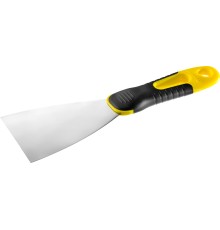 STAYER PROFlat, 80 мм, профилированное полотно, двухкомпонентная ручка, нержавеющий шпатель, Professional (10045-08) STAYER PROFlat, 80 мм, профилированное полотно, двухкомпонентная ручка, нержавеющий шпатель, Professional (10045-08)