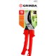 GRINDA 200 мм, с пластиковыми рукоятками, плоскостной секатор 40210_z02
