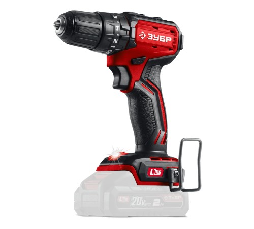 ЗУБР 20 В, 45 Н·м, без АКБ (LMS), бесщеточная ударная дрель-шуруповерт (ДБУ-45)