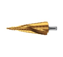 URAGAN 4-32мм, 15 ступеней, винтовая спираль, сверло ступенчатое (29658-4-32-15)