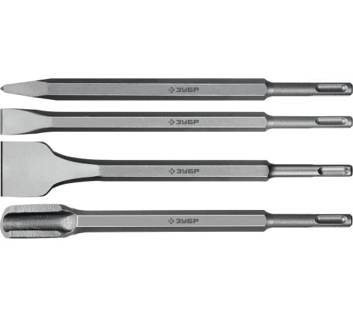 ЗУБР 250 мм, 4 шт., SDS-plus, набор зубил 29360-H4_z01