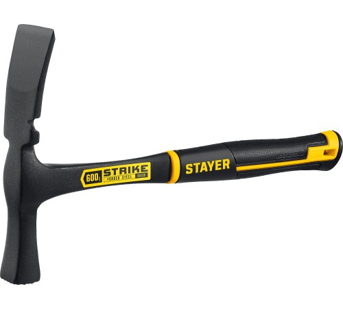 STAYER 600 г, цельнометаллический, молоток каменщика 20165 STAYER 600 г, цельнометаллический, молоток каменщика 20165