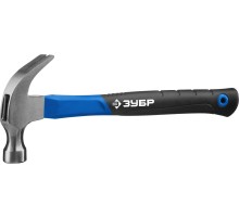 ЗУБР 450 г, столярный молоток-гвоздодёр, Профессионал (20235-450)