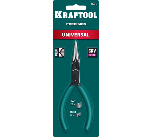 KRAFTOOL Kraft Mini, 140 мм, прецизионные тонкогубцы (220017-3-14) KRAFTOOL Kraft Mini, 140 мм, прецизионные тонкогубцы (220017-3-14)