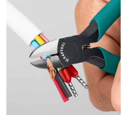 KRAFTOOL Kraft Mini, чистый рез 115 мм, прецизионные бокорезы (220017-6-11)