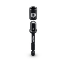 KRAFTOOL CLEAN “Nut driver”, 8 мм, бита с торцовой головкой (26371-08)
