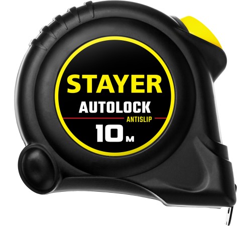 STAYER 10 м х 25 мм, с автостопом рулетка 2-34126-10-25 STAYER 10 м х 25 мм, с автостопом рулетка 2-34126-10-25