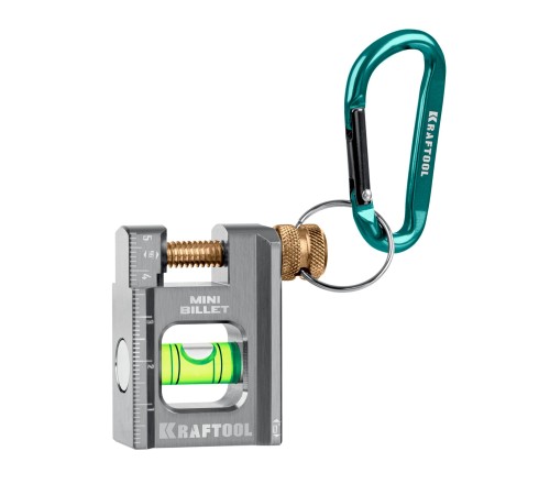 KRAFTOOL BILLET-5 MINI, 50 мм, брусковый магнитный уровень (34791)