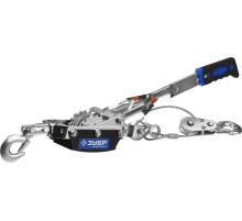 ЗУБР 4 т, 3 м, ручная рычажная лебедка, Профессионал (43105-4-K)