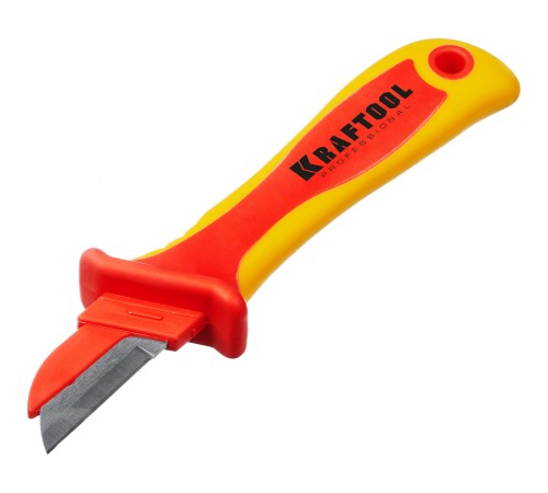 KRAFTOOL 200 мм, прямой, нож диэлектрический KN-1 45401 KRAFTOOL 200 мм, прямой, нож диэлектрический KN-1 45401