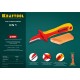 KRAFTOOL 200 мм, прямой, нож диэлектрический KN-1 45401