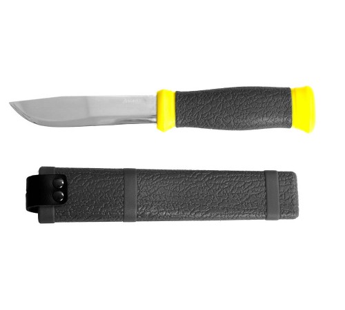 STAYER 110 мм, пластиковые ножны, туристический нож, Professional (47630)