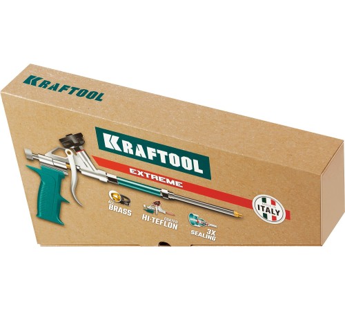 KRAFTOOL EXTREME, полностью разборный обслуживаемый пистолет для монтажной пены (06800) KRAFTOOL EXTREME, полностью разборный обслуживаемый пистолет для монтажной пены (06800)