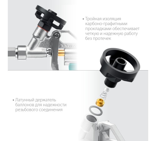 KRAFTOOL EXTREME, полностью разборный обслуживаемый пистолет для монтажной пены (06800) KRAFTOOL EXTREME, полностью разборный обслуживаемый пистолет для монтажной пены (06800)