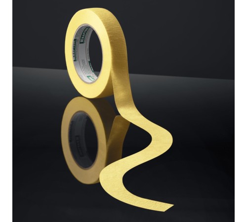 KRAFTOOL #500 Flex 25 мм х 30 м, для изогнутых линий, малярная лента (12105-25) KRAFTOOL #500 Flex 25 мм х 30 м, для изогнутых линий, малярная лента (12105-25)