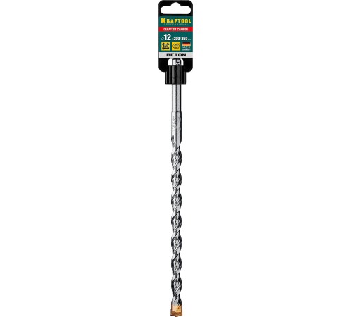 KRAFTOOL 12 х 260 мм, бур SDS-plus 29320-260-12_z02 KRAFTOOL 12 х 260 мм, бур SDS-plus 29320-260-12_z02