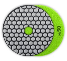 ЗУБР 100 мм, №50, сухое шлифование, алмазный гибкий шлифовальный круг АГШК, Профессионал (29868-050)