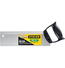 STAYER Fine, 300 мм, ножовка для стусла c обушком (1536-30) STAYER Fine, 300 мм, ножовка для стусла c обушком (1536-30)
