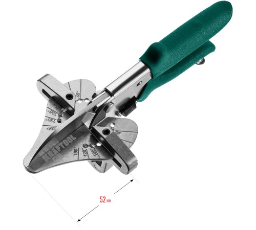 KRAFTOOL 220 мм, для пластмассовых и резиновых профилей, ножницы угловые MC-7 23372 KRAFTOOL 220 мм, для пластмассовых и резиновых профилей, ножницы угловые MC-7 23372