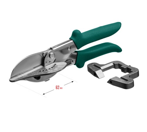 KRAFTOOL 220 мм, для пластмассовых и резиновых профилей, ножницы угловые MC-7 23372 KRAFTOOL 220 мм, для пластмассовых и резиновых профилей, ножницы угловые MC-7 23372