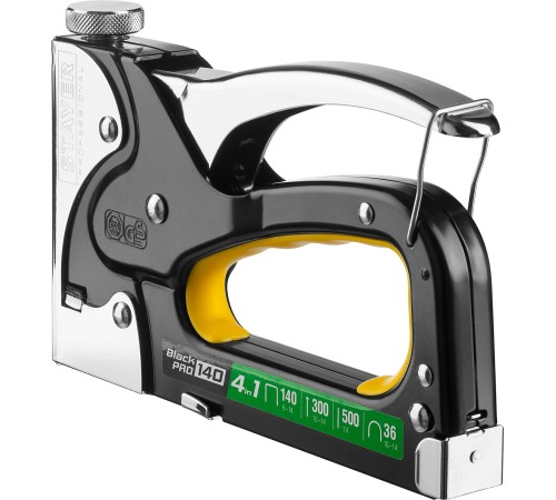 STAYER скобы 140, 36, 300, 500, степлер 4 в 1 BlackPro 140 31510_z01