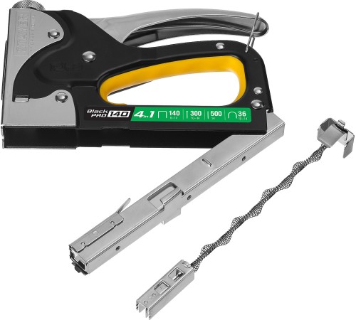 STAYER скобы 140, 36, 300, 500, степлер 4 в 1 BlackPro 140 31510_z01