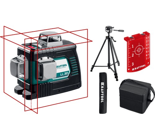 KRAFTOOL LL 3D #3, лазерный нивелир (34640-3)