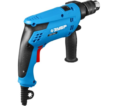 Дрель удар, ЗУБР Профессионал ЗДУ-680 ЭРКМ2, патрон 13мм, реверс, сталь-10мм/бетон-13мм/дерево-20мм, 0-3000 об/мин, 0-48000 уд/мин, 680 Вт, кейс