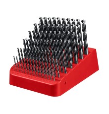 ЗУБР 91 шт, (1-10/0,1 мм), сталь Р4М2, класс В, пласт.бокс, набор сверл по металлу (29605-H91)