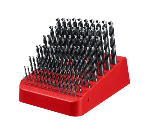 ЗУБР 91 шт, (1-10/0,1 мм), сталь Р4М2, класс В, пласт.бокс, набор сверл по металлу (29605-H91)