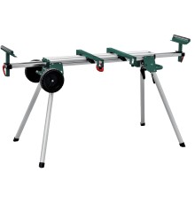 KRAFTOOL MSA-1200 U, (1120-2650)х765х970 мм, алюминиевый мобильный стол для торцовочных пил с ручкой и колесами (38782-2)