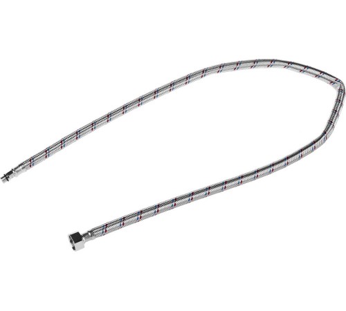 STAYER 1/2″, 1 м, гайка-штуцер, гибкая подводка с укороченным штуцером для смесителей, Professional (51016-100)