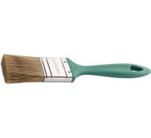STAYER LASUR-EURO, 38 мм, 1.5″, смешанная щетина, пластмассовая ручка, для высокотекучих ЛКМ, плоская кисть (01081-38)