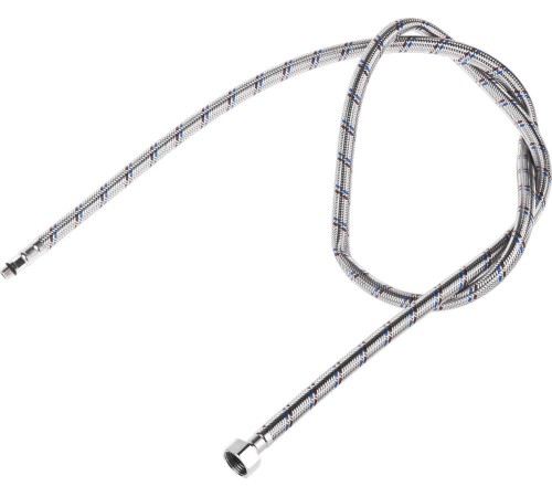 STAYER 1/2″, 1.5 м, гайка-штуцер, гибкая подводка с укороченным штуцером для смесителей, Professional (51016-150)