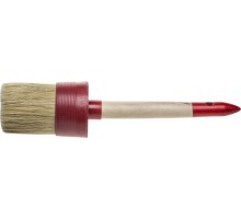 STAYER UNIVERSAL, 65 мм, пластмассовый корпус, светлая натуральная щетина, деревянная ручка, все виды ЛКМ, круглая кисть (0141-65)