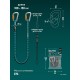 KRAFTOOL GRAND-SET, 100-150 см, до 15 кг, набор стропов для крепления инструмента (22075)