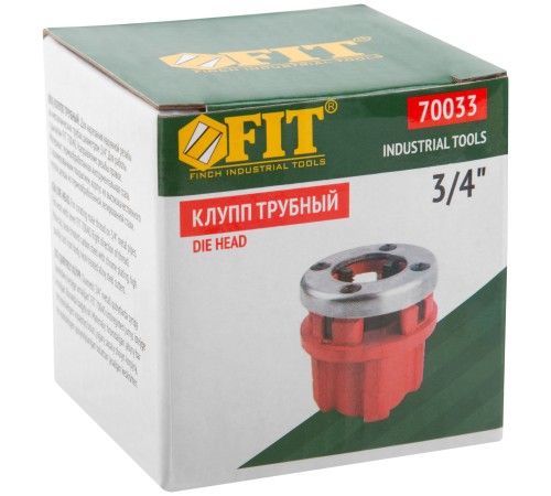 Клупп трубный 3/4" FIT IT Клупп трубный 3/4" FIT IT