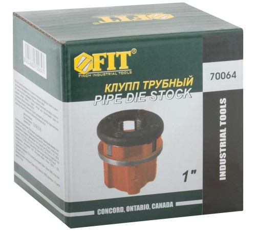 Клупп трубный черный Профи  1" FIT IT Клупп трубный черный Профи  1" FIT IT