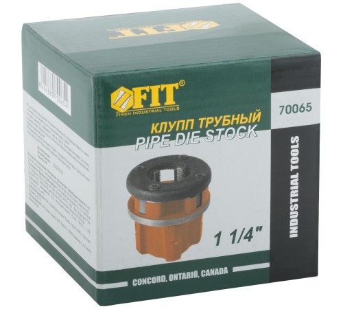 Клупп трубный черный Профи 1 1/4" FIT IT Клупп трубный черный Профи 1 1/4" FIT IT