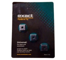 Комплект фаскосъемных ножей EXACT для стальных труб