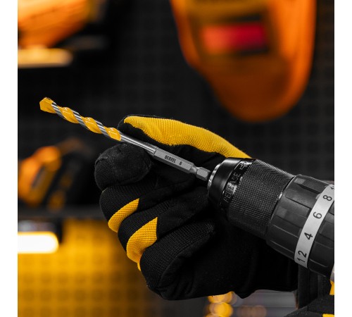 Набор сверл универсальных, Multi cut, 4-10 мм, 5 шт Denzel