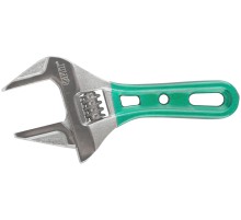 Ключ разводной "Смарт", CrV, укороченный, узкие губки, шкала, экстра увелич.захват 135 мм ( 36 мм ) FIT HQ