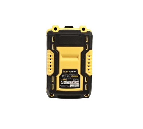 HBP2006PRO аккумулятор Hanskonner 18 В, 1BatterySystem, 6.0 Ач HBP2006PRO аккумулятор Hanskonner 18 В, 1BatterySystem, 6.0 Ач