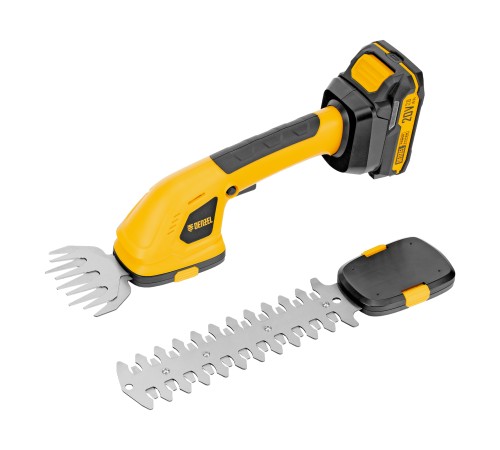 Ножницы-кусторез аккумуляторные GS-20, Li-Ion, 20 В Denzel