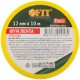 ФУМ Лента, плотность 0,4 гр/см3, 12 мм x 10 м x 0,075 мм FIT IT