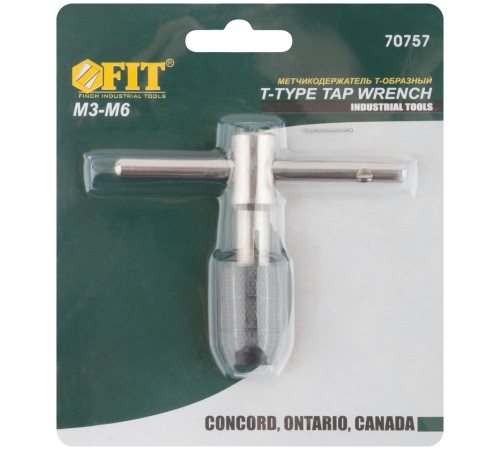 Метчикодержатель Т-образный М3-М6 FIT IT