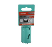 Коронка биметаллическая, 32 мм, 5/8", Sturm!